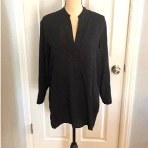 ZARA  |  M  |  Black Long Sleeve Long Tunic